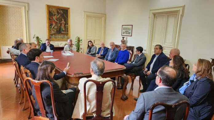 Patrimonio a Palazo Mosti riunione