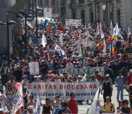 benevento pietrelcina marcia di riconciliazione e pace (foto saverio minicozzi)