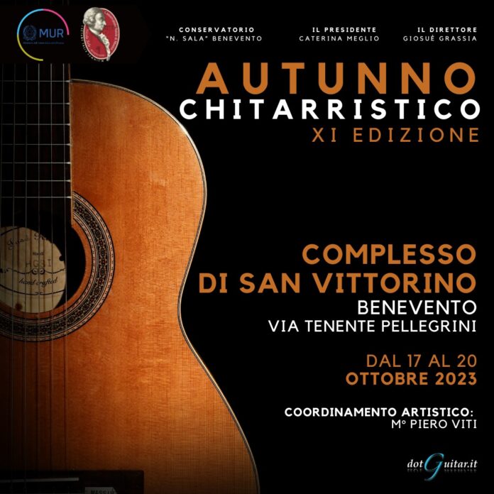 Locandina Autunno Chitarristico 2023