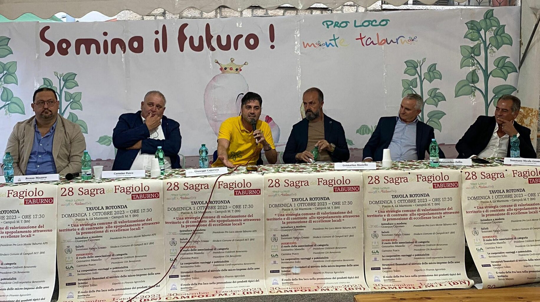 Grande successo della 28° Sagra del Fagiolo con sguardo rivolto alla  creazione di un Consorzio di produttori del Taburno | Tv7 Benevento