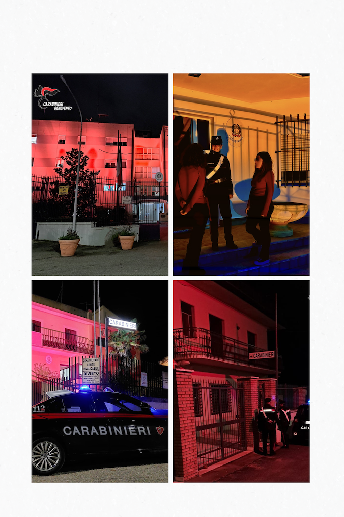 Carabinieri Benevento Orange the World