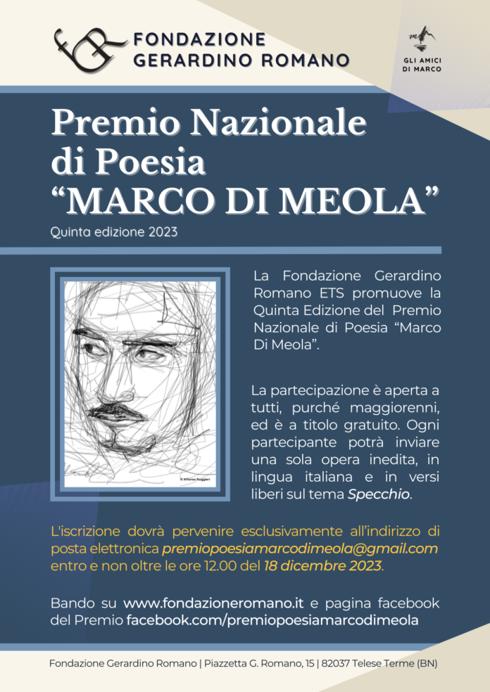 Quinta Ed. 2023 Premio Poesia MDM