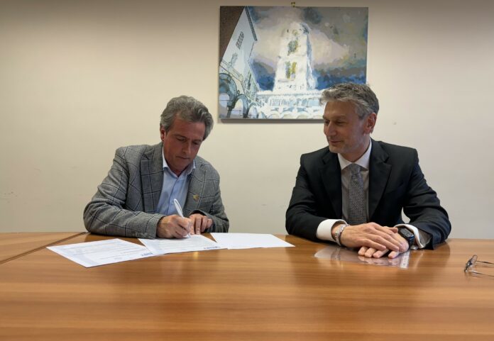 (sx) Carlo Mazzone, presidente di Sannio Valley_(dx) Fabio Meloni, CEO di Deda Next