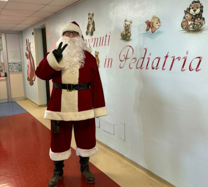 BABBO NATALE IN OSPEDALE