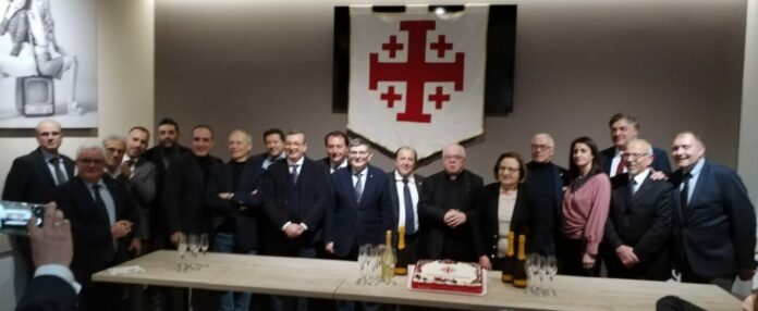 cavalieri Santo Sepolcro scambio di auguri per il Santo Natale