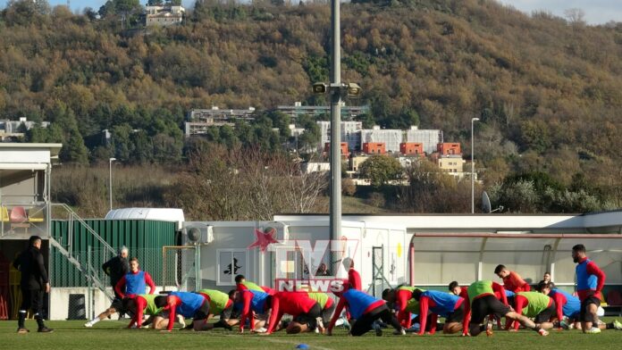 Allenamento Auteri 4-1-24-24