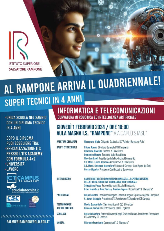 Rampone corso quadreinnale