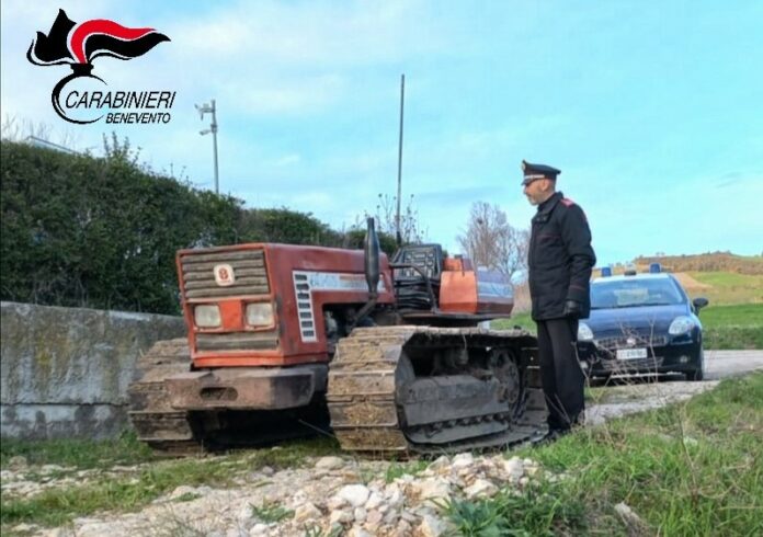 Trattore carabinieri