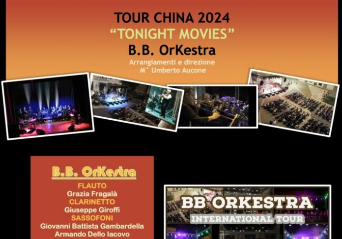 Manifesto BB OrKestra Tour Cina 2024