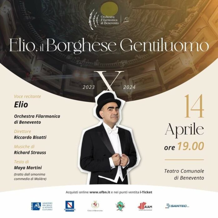 OFB - Locandina Elio, il borghese gentiluomo