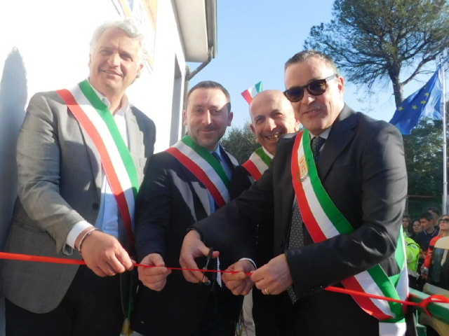 SAN LEUCIO DEL SANNIO PROTEZIONE CIVILE INAUGURAZIONE SEDE (1)