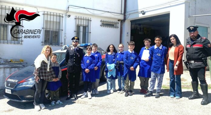 Carabinieri Baselice (Bn) e Scuola Primaria 'Padre Pio'