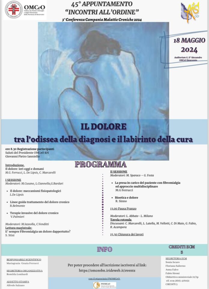 Convegno terapia del Dolore
