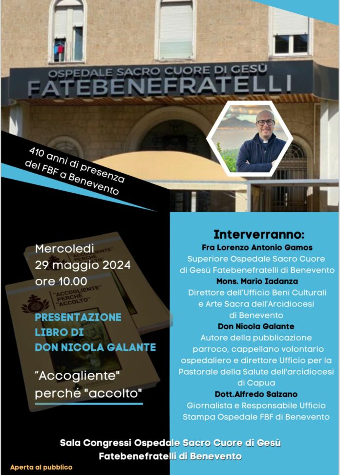 Fatebenefratelli libro Don Nicola Galante