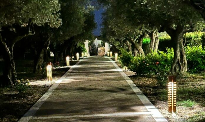 Pietrelcina Piana Romana ingresso Via Crucis