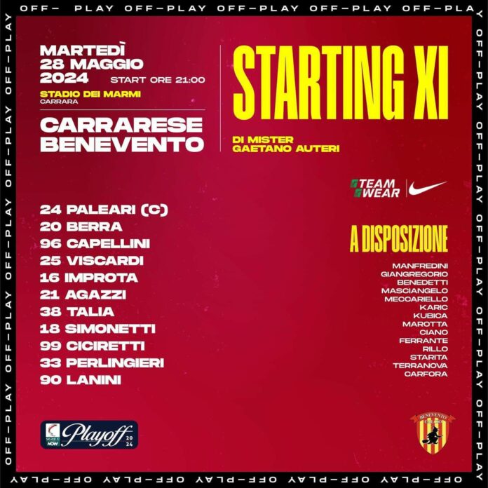 STARTING CARRARESE-BN
