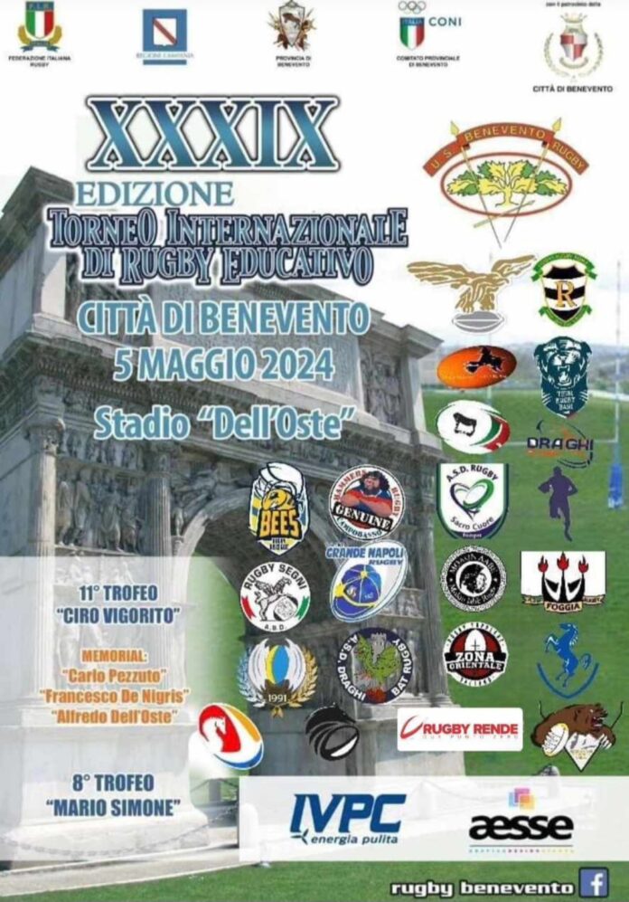 Torneo Rugby 5 maggio