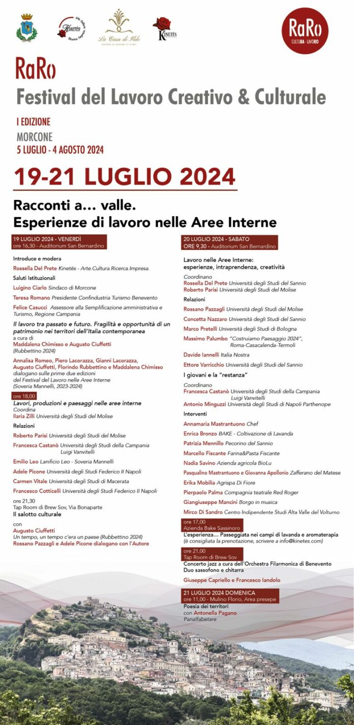 Locandina RaRo Festival_19-21 luglio 2024