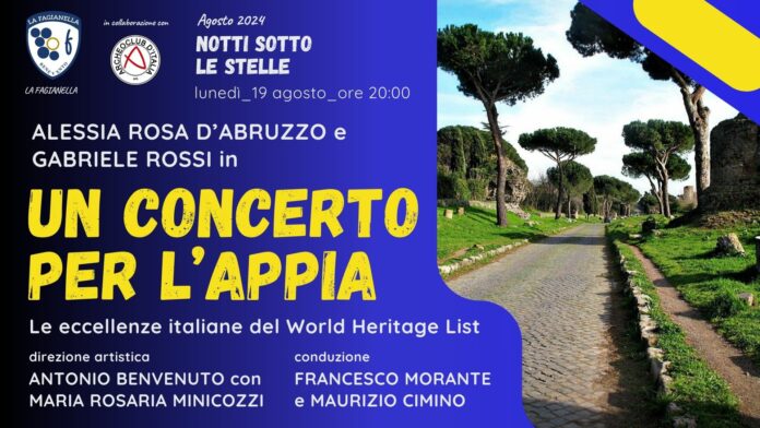 un concerto per l'appia or