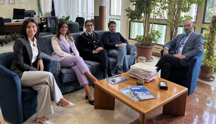 Rubano visita al carecre di Benevento