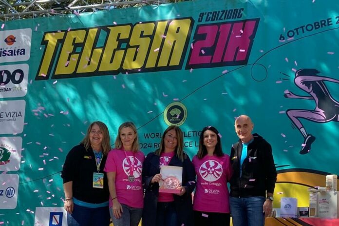 Premiazione Telesia Pink Race