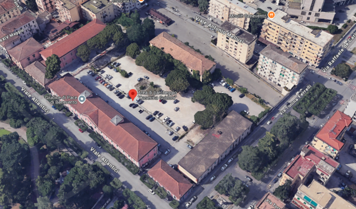 caserma guidoni dall'alto