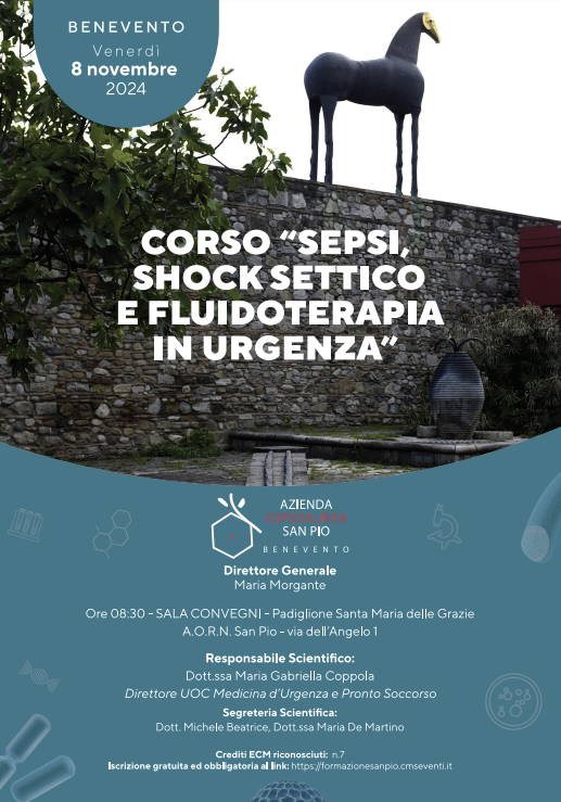 OSPEDALE SAN PIO CORSO SEPSI