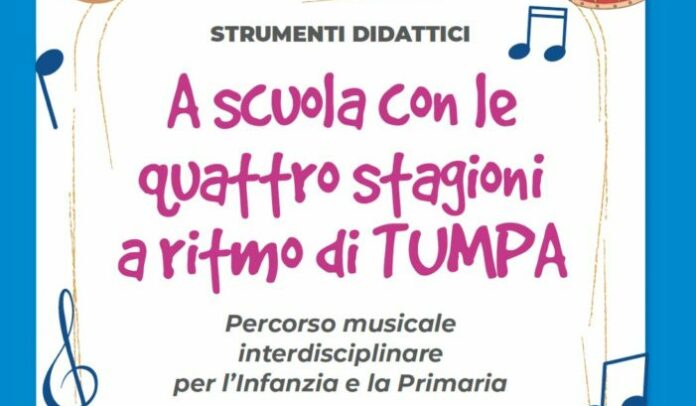Copertina A scuola con le quattro stagioni a ritmo di TUMPA_Luigi Giova