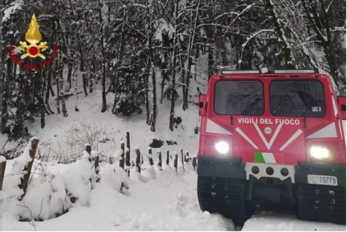 Neve vigili del fuoco