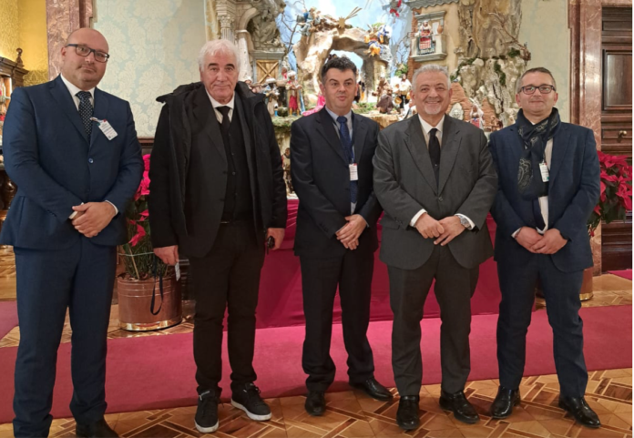 PRESEPE MORCONE IN SENATO