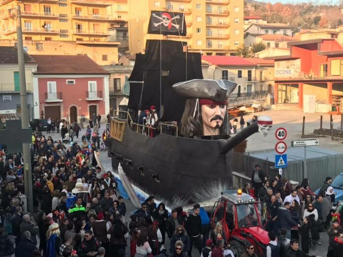 Carnevale pontese carro