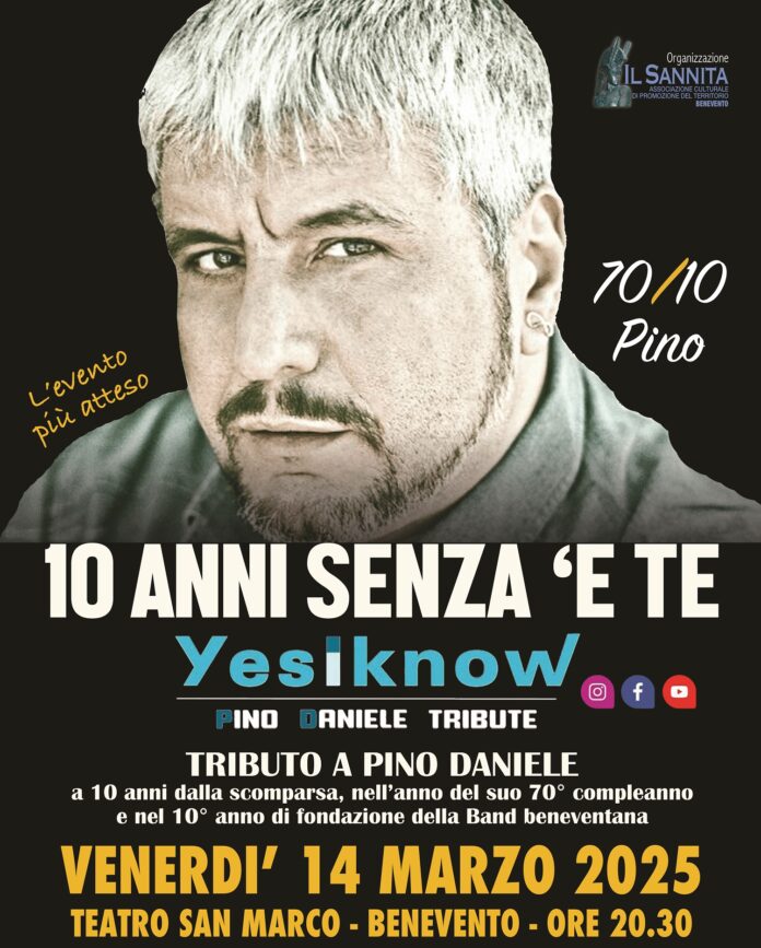 PINO DANIELE 10 ANNI SENZA DI TE