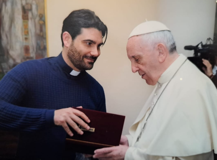DON PIETRO D'ANGELO ED IL PAPA