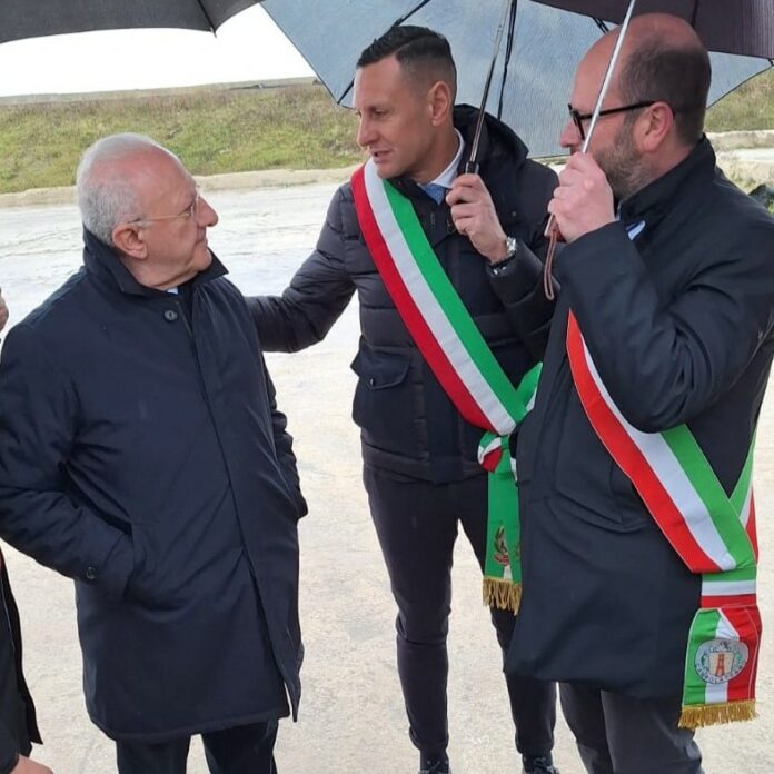 SINDACO PONTE INCONTRO DE LUCA