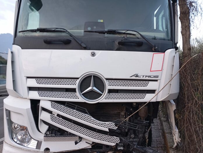 incidente camion