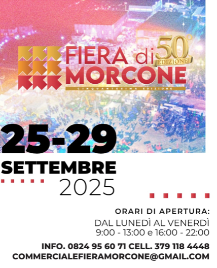 Fiera Morcone 2025