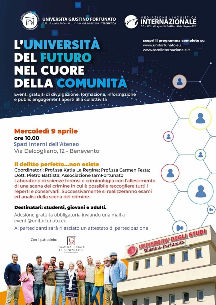 UniFortunato mrcoledì 9 aprile 2025