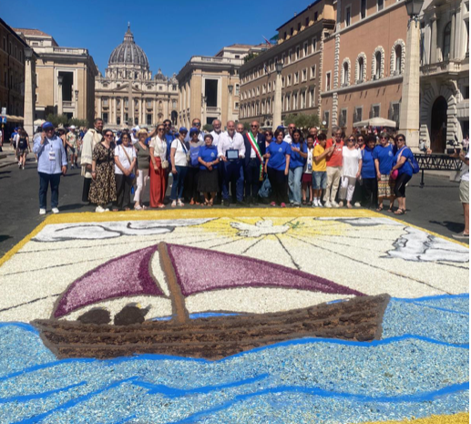 Infiorata a Roma Schermata 2025-06-30 alle 10.32.45