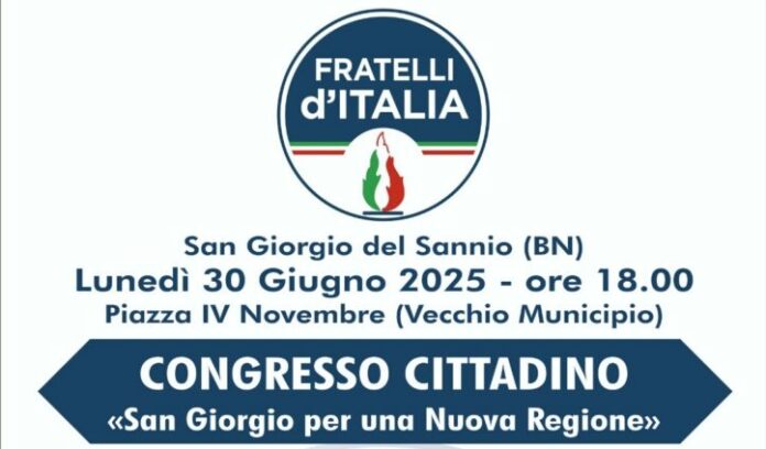 congresso forza italia san giorgio