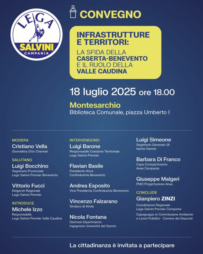 CONVEGNO MONTESARCHIO LEGA