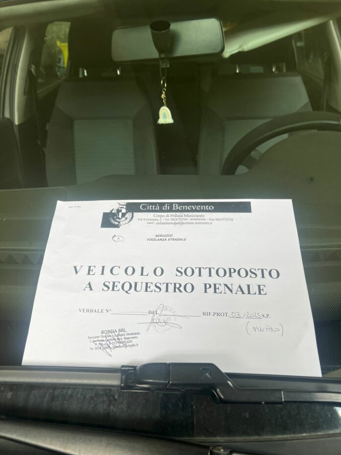 AUTO SEQUESTRATA