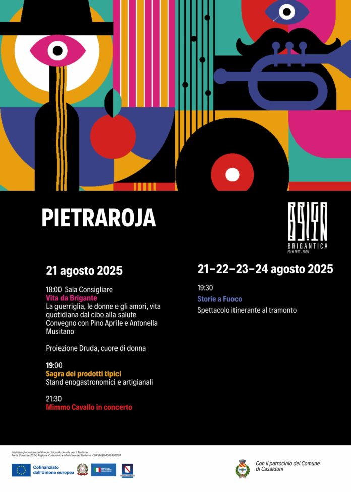 Locandina Brigantica a Pietraroja