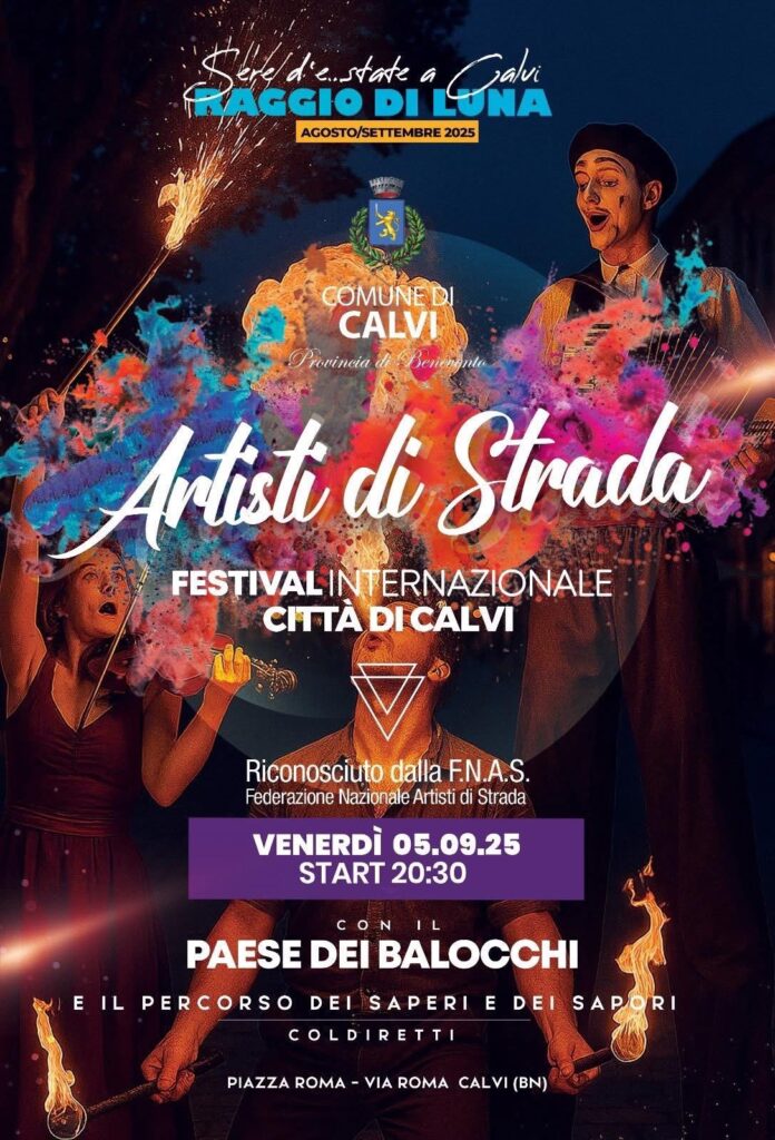 calvi artisti di strada