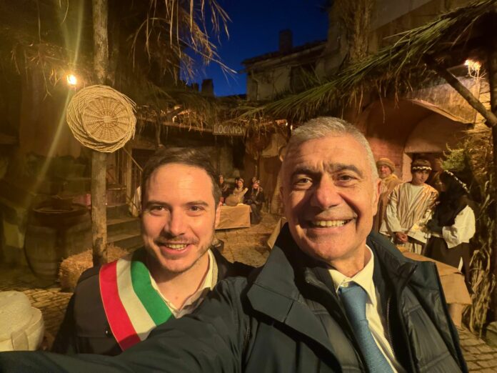 Presepe Pietrelcina Mazzone e Pecoraro Scanio
