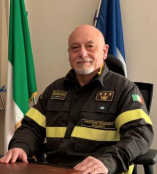 Vigili del fuoco Capolongo comandante