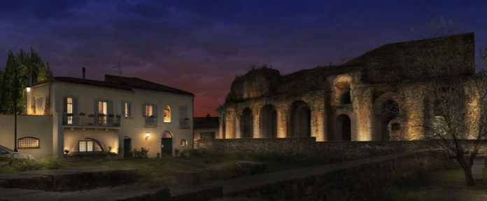 Teatro Romano retro