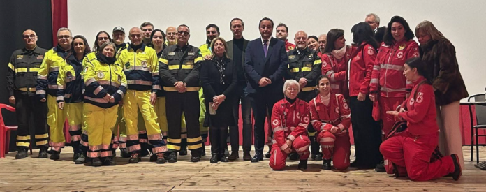 Telese protezione civile cri e misericordia