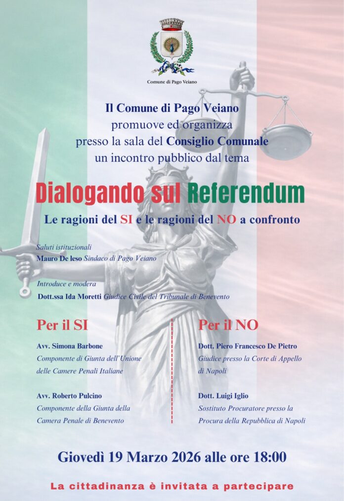 Referendum convegno a Pago Veiano