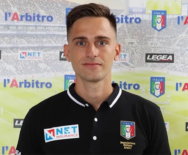 ARBITRO GIOELE IACOBELLIS DI PISA