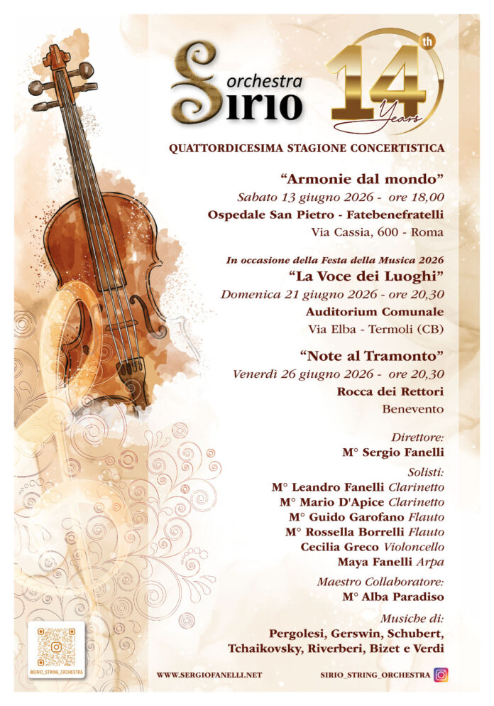 Orchestra Sirio 2026
